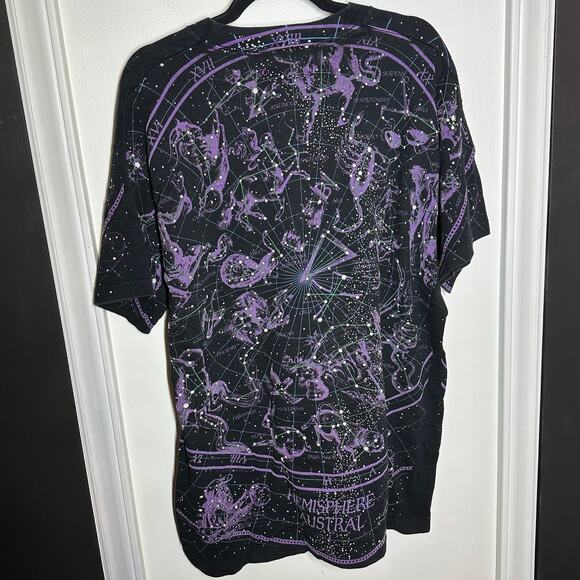 Liquid Blue Vintage 1993 Constellations Print Zodiac Graphic Tee Size XL Space - Picture 9 of 14